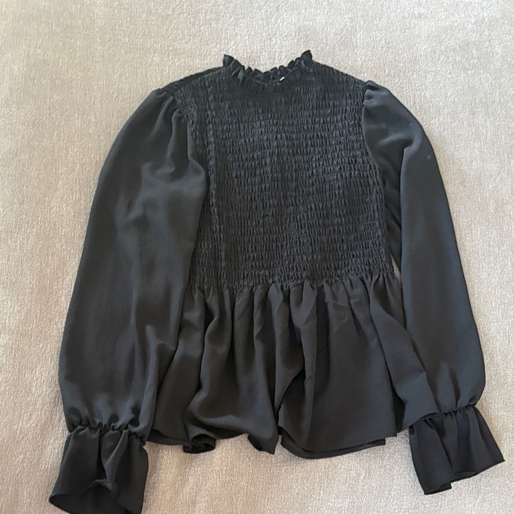 Elegant Black Women's Top